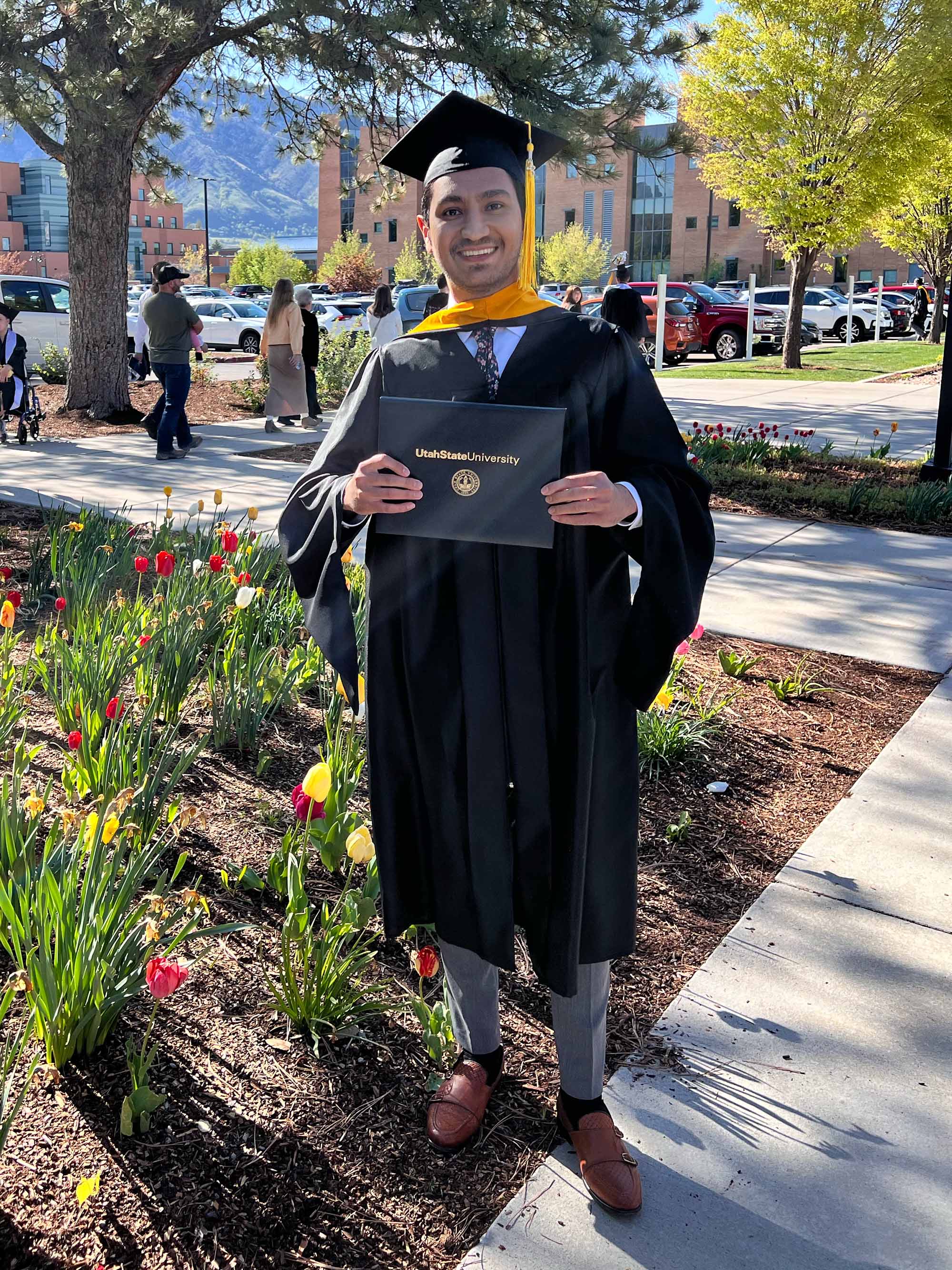 MohammadReza EskandariNasab (Sam EskandariNasab) at MSc graduation
