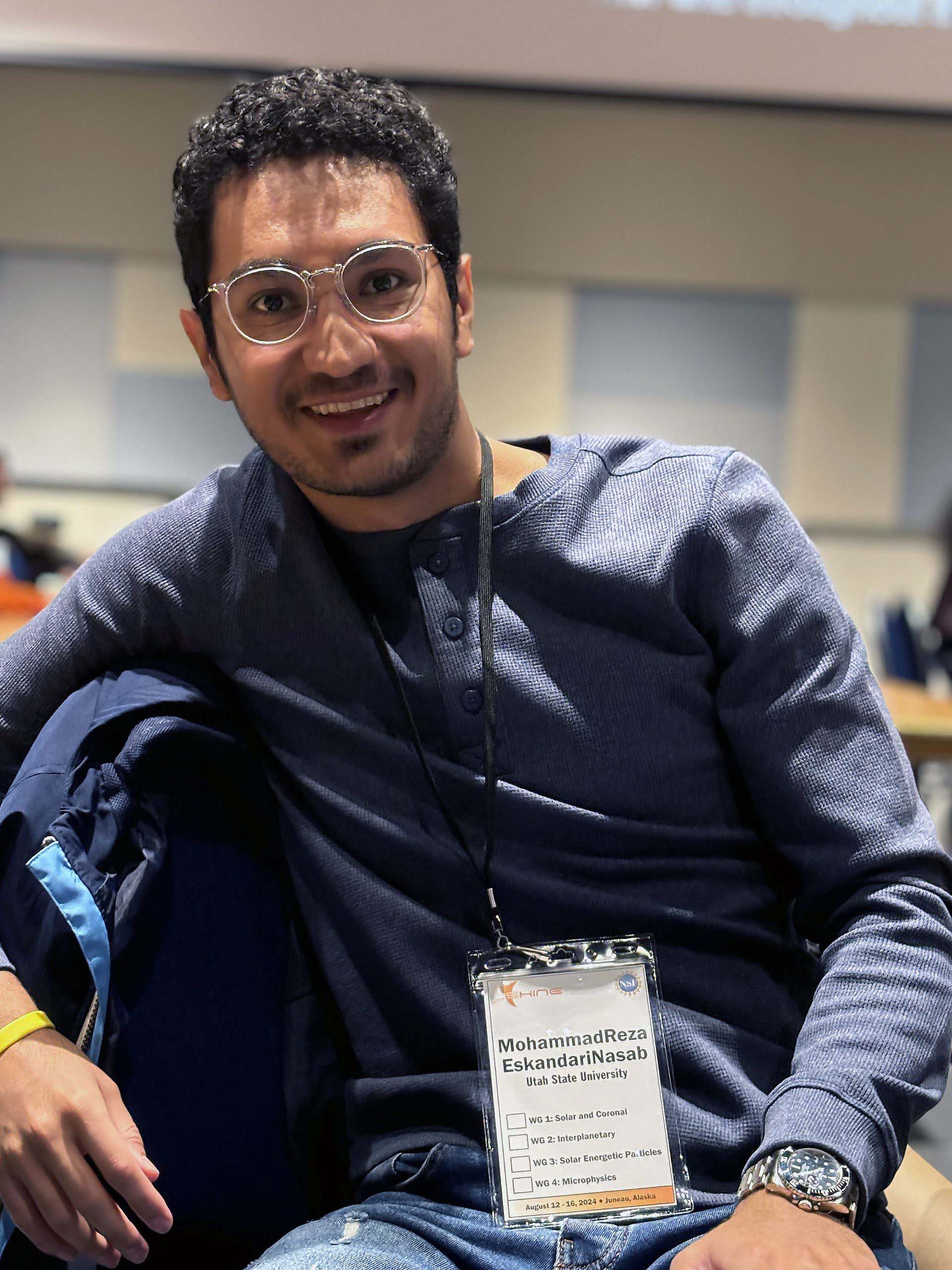 Portrait of MohammadReza EskandariNasab (Sam EskandariNasab) at SHINE 2024