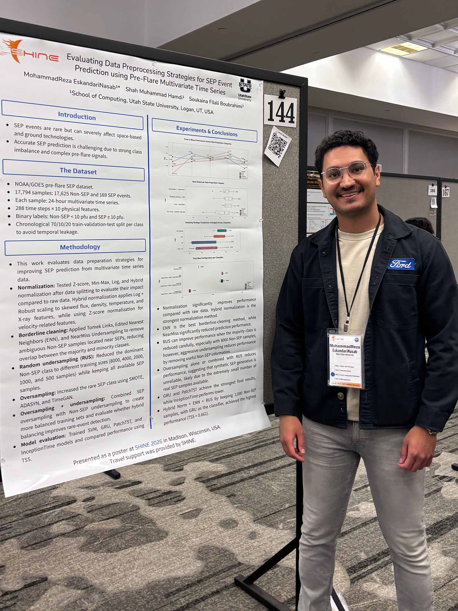 MohammadReza EskandariNasab (Sam EskandariNasab) at SHINE 2026